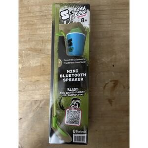NEW Green Day Punk Bunny Mini Bluetooth Speaker / Slurpee Straw/Spoon 7-Eleven